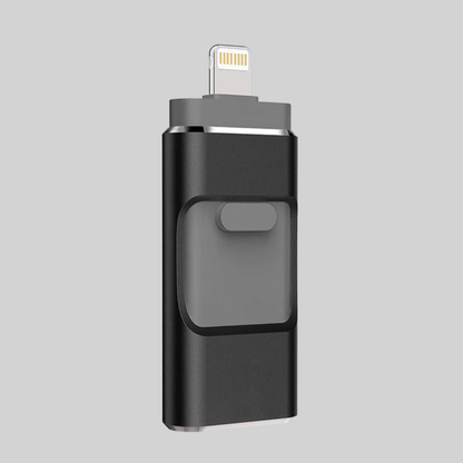 4-In-1 Usb Flash Drive Multi Connector Storage