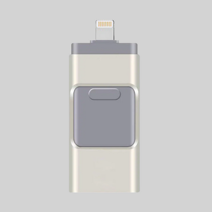 4-In-1 Usb Flash Drive Multi Connector Storage