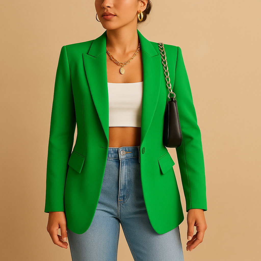 Women's Tailored Blazer Jacket
