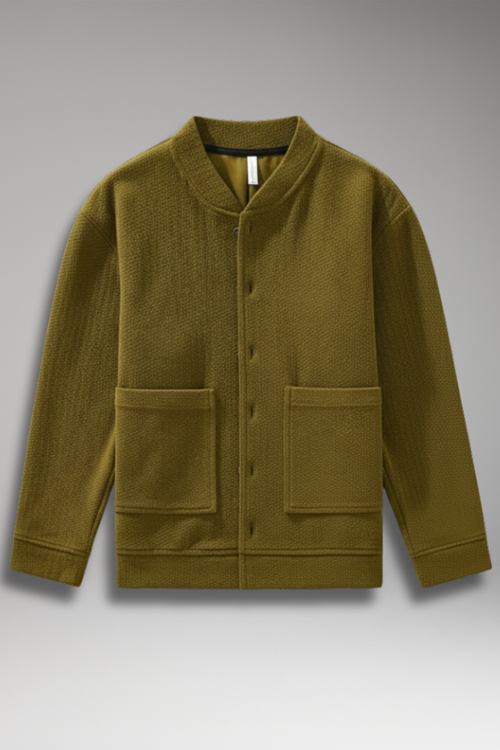 Men's Corduroy Button Jacket