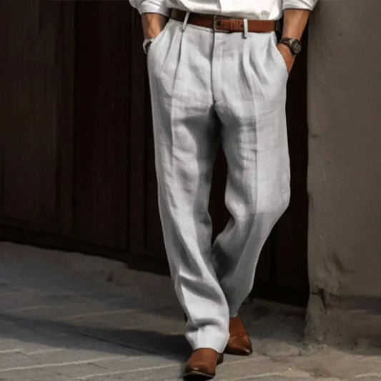 Men's Stylish Pants Cotton Pockets