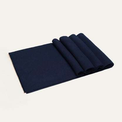 Men's Cashmere Merino Scarf Navy Blue
