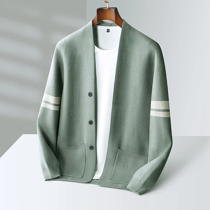 Relaxed Button Front Cardigan