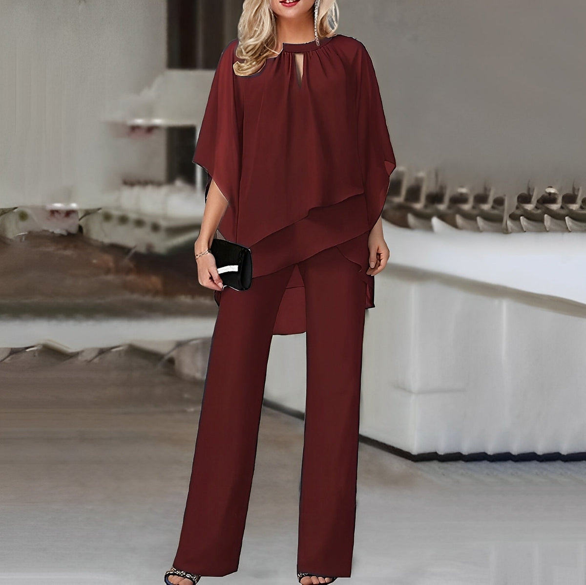 Women's Two-Piece Set Elegant