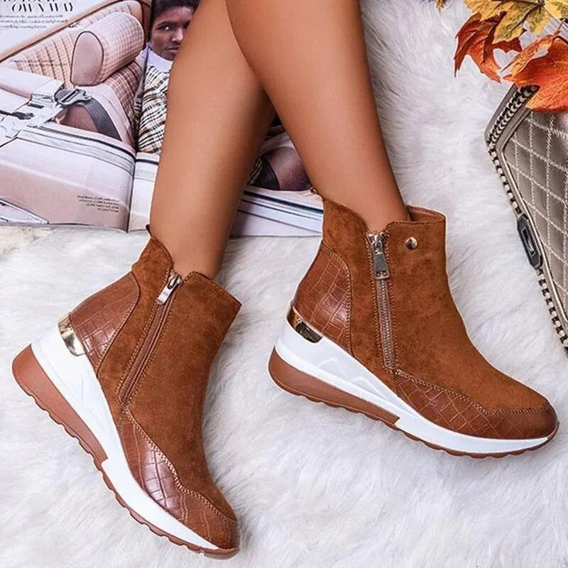 Women's Comfort Leather Booties