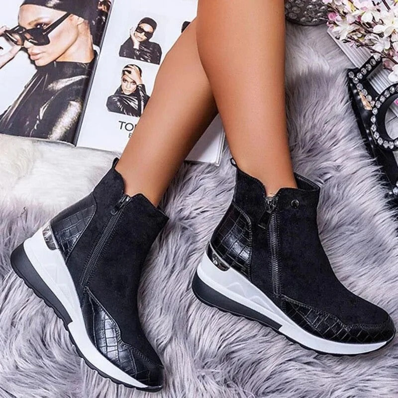Women's Comfort Leather Booties