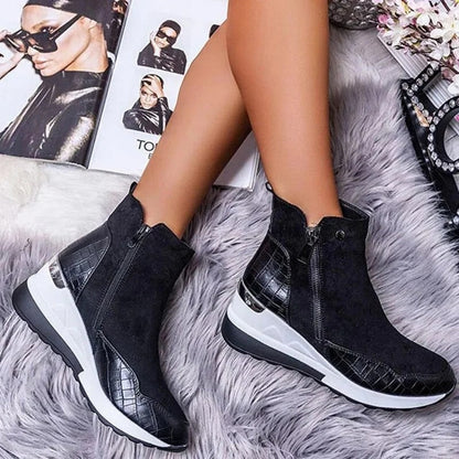 Women's Comfort Leather Booties