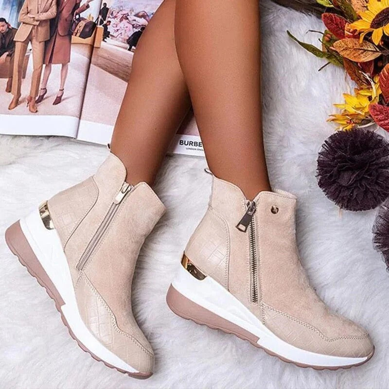 Women's Comfort Leather Booties