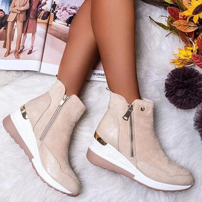 Women's Comfort Leather Booties