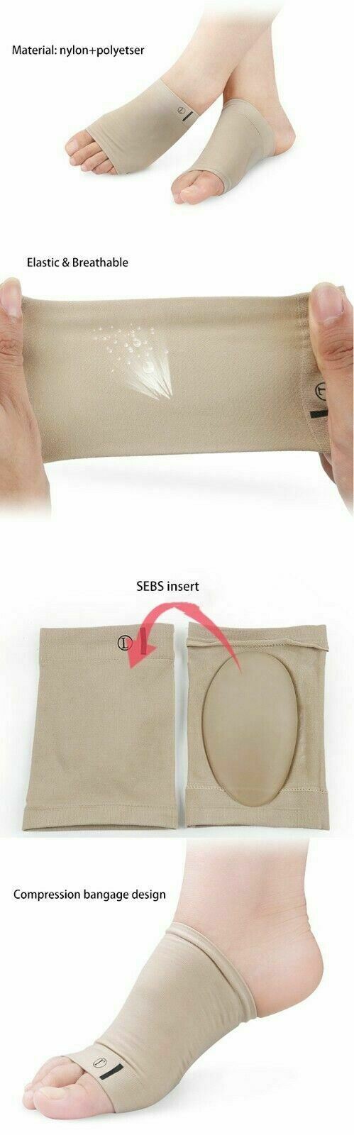 Foot Arched Footbed Sleeve
