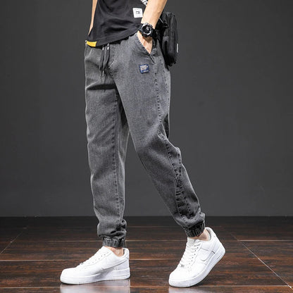 Image of Gavin | Men's Relaxed Fit Denim Jogger Pants