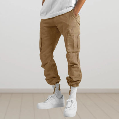 Gerald | Men's Relaxed Fit Cargo Trousers - Image 1