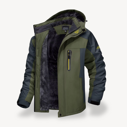 Alberto Men's Waterproof Fleece Jacket