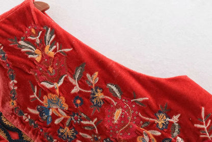 Women's Embroidered Vest