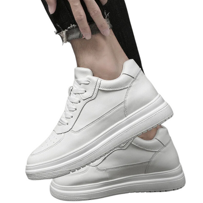 Women's Casual Lace-Up Platform Sneakers