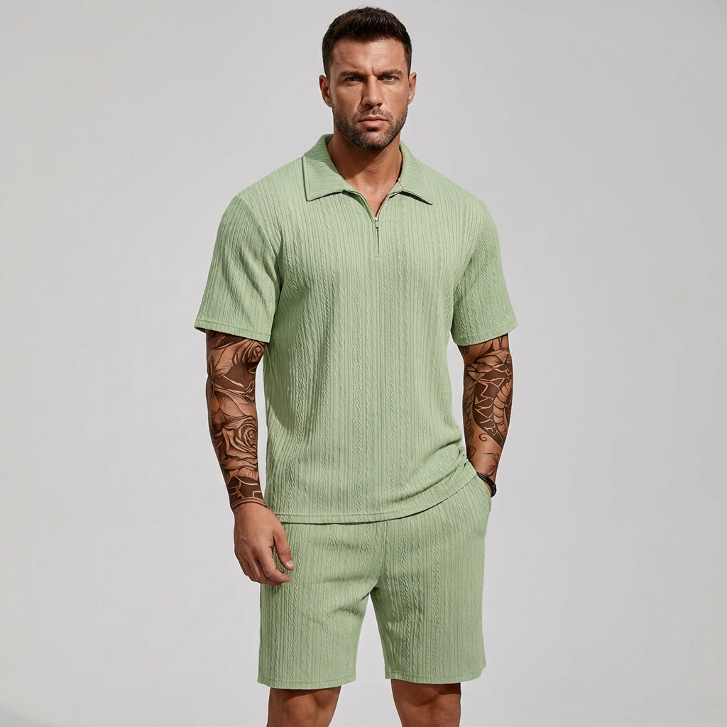 Men's 2-Piece Casual Suit Set