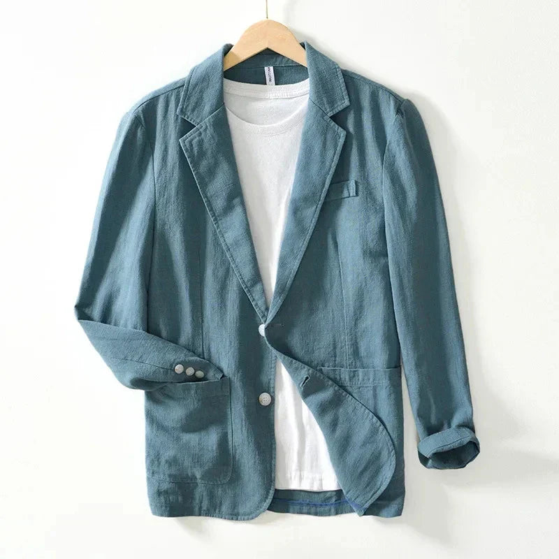 Luminara Women's Linen Blazer