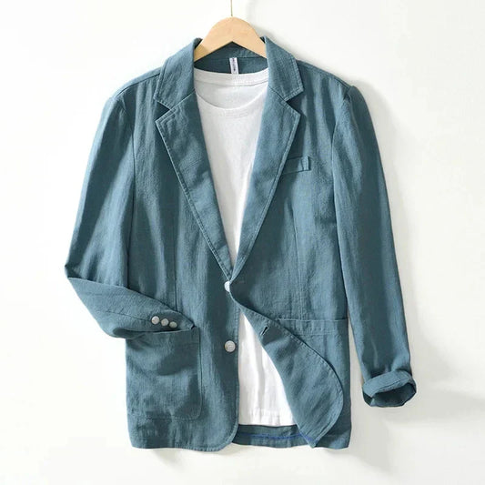 Luminara Women's Linen Blazer