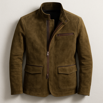 Douglas Men's Suede Leather Jacket