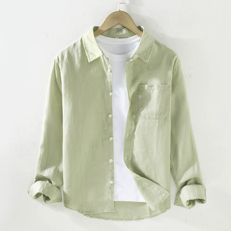 Tropicana Men's Linen Shirt