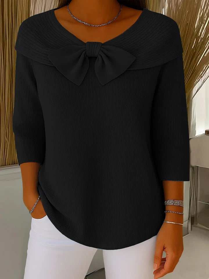 Women's 3/4 Sleeve Sweater Knit