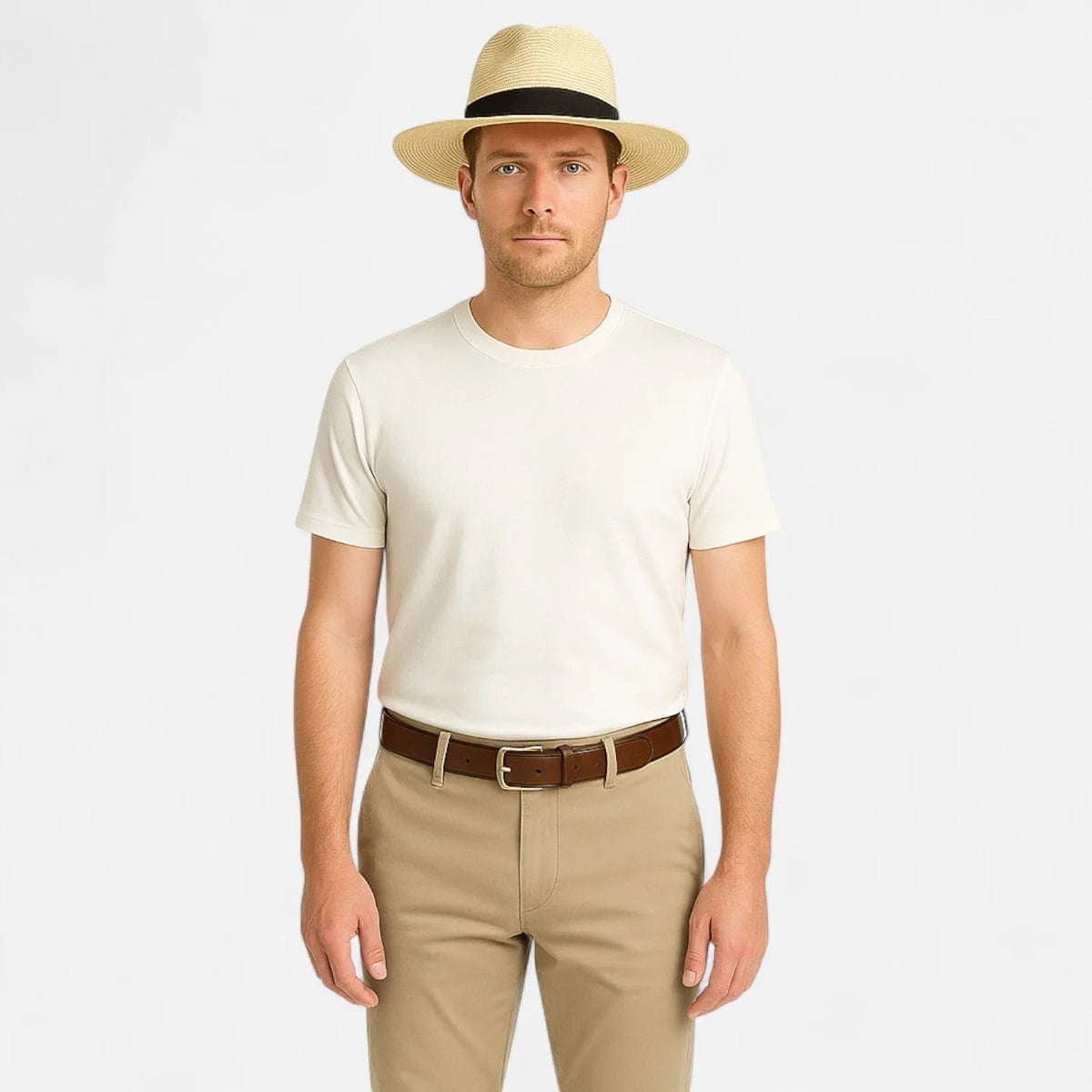 Riviera Classic Panama Straw Hat