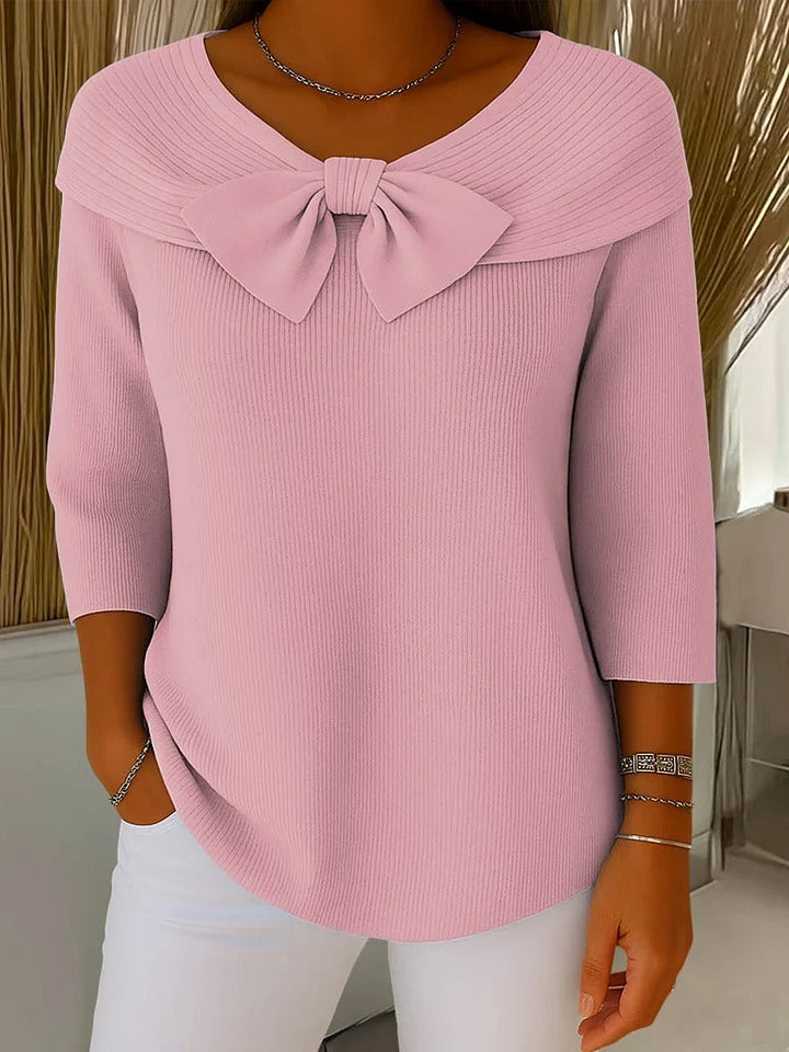 Women's 3/4 Sleeve Sweater Knit