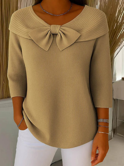 Women's 3/4 Sleeve Sweater Knit