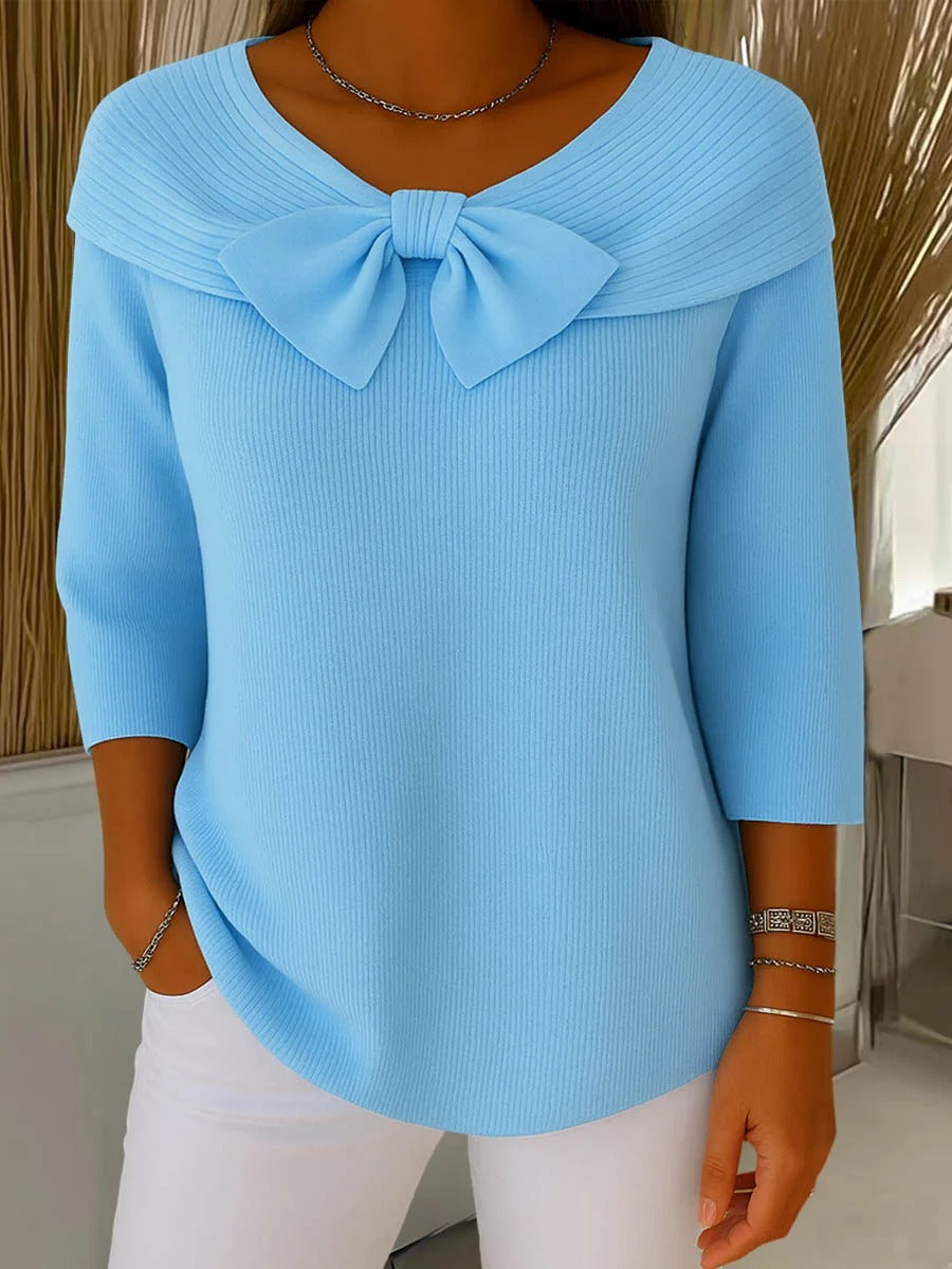 Women's 3/4 Sleeve Sweater Knit