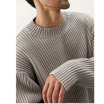 Image of Jesse | Men's Relaxed Fit Crewneck Sweater