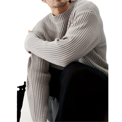 Image of Jesse | Men's Relaxed Fit Crewneck Sweater