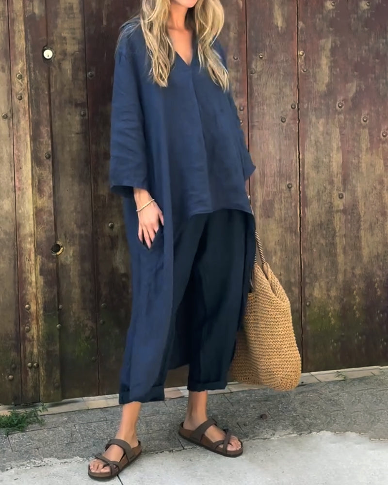 Image of Judith | Women's Oversized Two-Piece Set