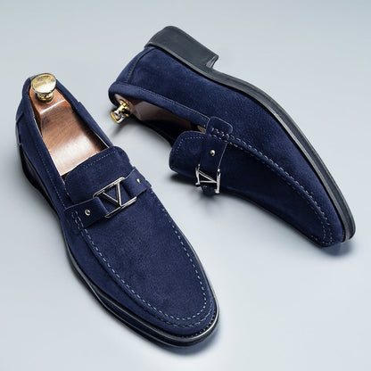 Men's Leather Loafer Shoes