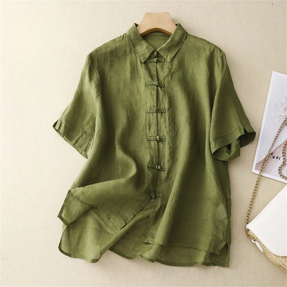 Women's Linen Summer Blouse