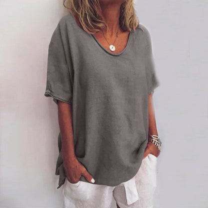 Nicole Women's Oversized Cotton Blouse