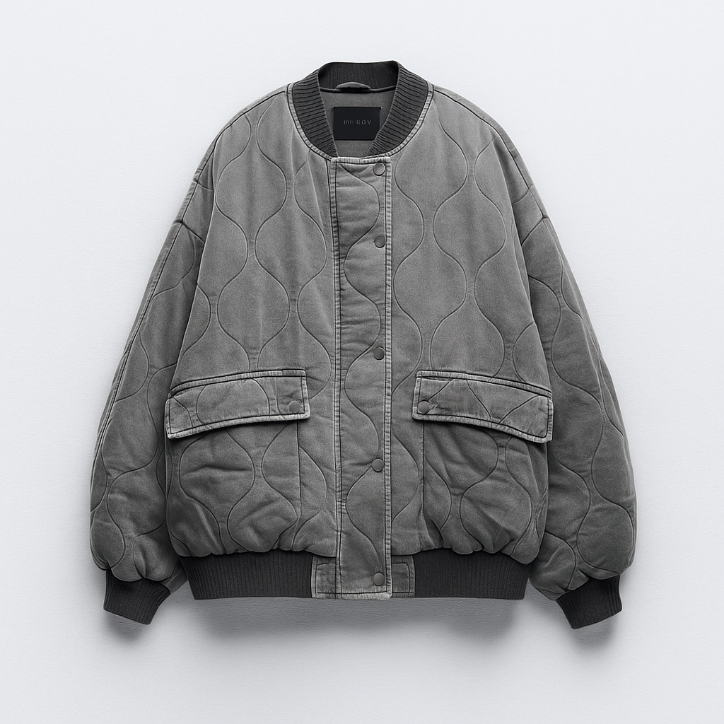 Women's Quilted Oversized Jacket
