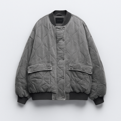 Women's Quilted Oversized Jacket