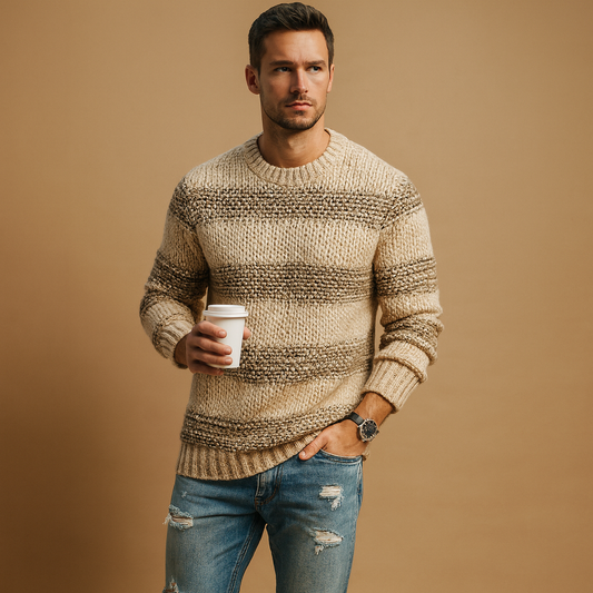 Men's Norwegian Knit Sweater