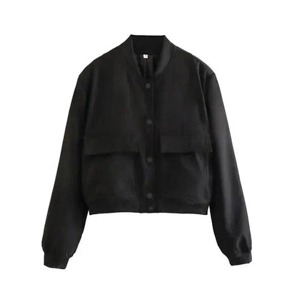 Image of Penny | Women's Cropped Casual Jacket