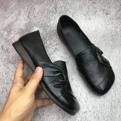 Women's Leather Shoes Soft Sole Non-Slip