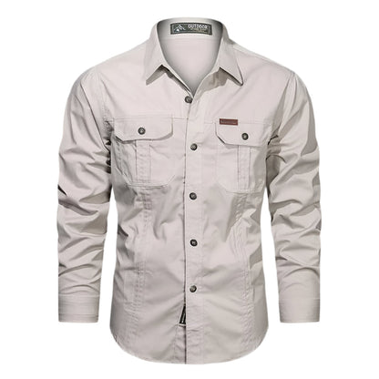 Raphael Men's Casual Button Down Shirt