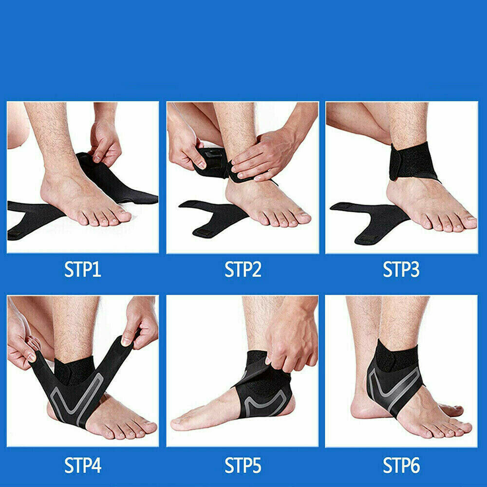 Ankle Support Brace Adjustable Anti Pain