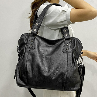 Lunelle Women's Large Soft Leather Tote Bag