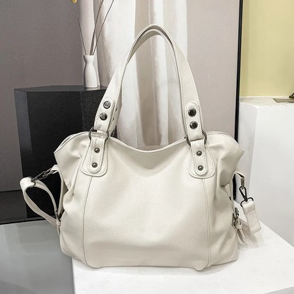 Lunelle Women's Large Soft Leather Tote Bag