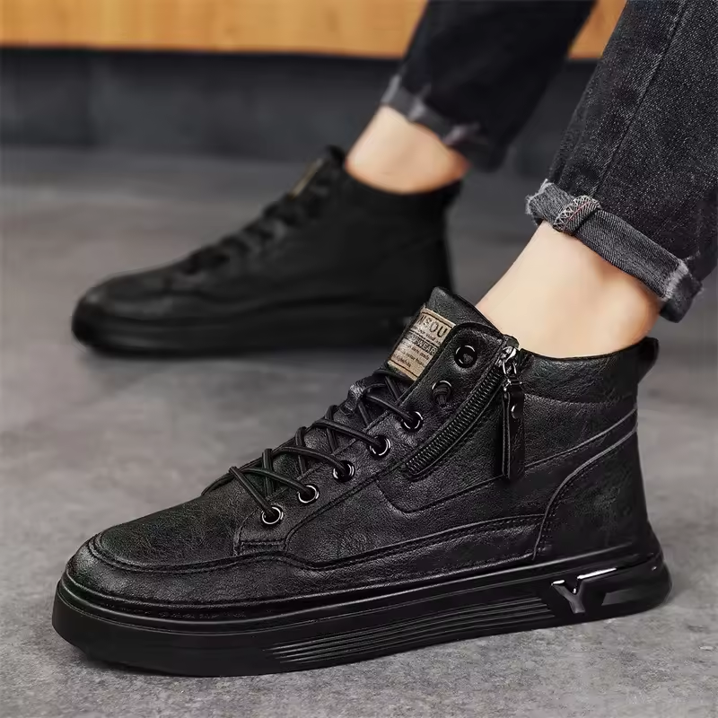 Castello Men's Leather Sneakers