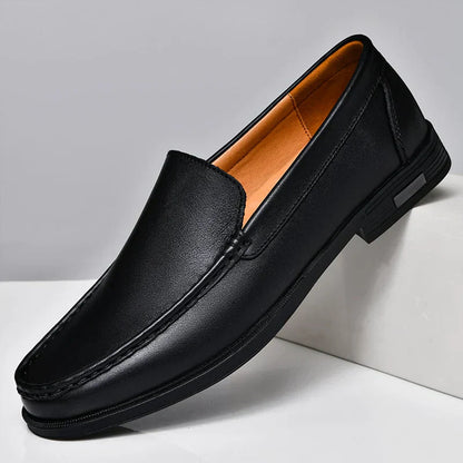 Men's Slip-On Leather Loafers