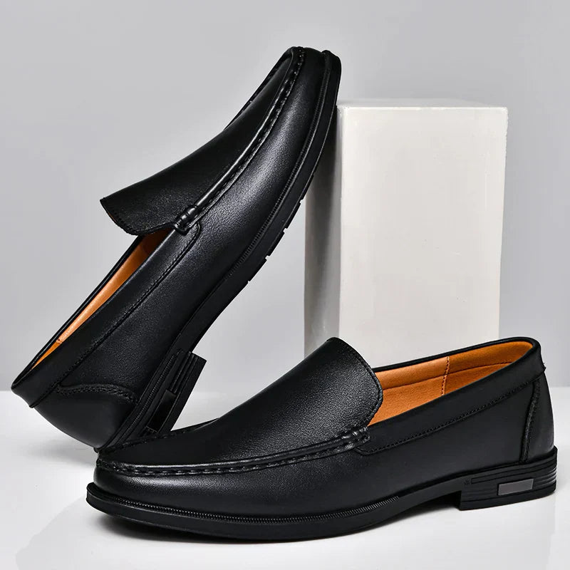 Image of Theo | Men's Slip-On Dress Loafers