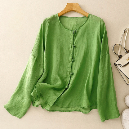 Women's Linen Blouse Natural