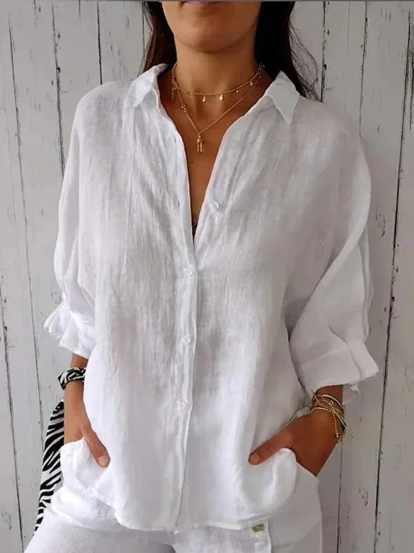 Cotton Linen Casual Shirt
