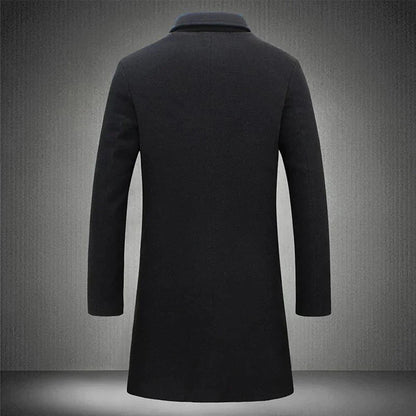 Image of Vince | Men's Long Single Breasted Coat